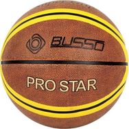 Busso Prostar 6 Numara Kahverengi Basketbol Topu Kapalı ve Açık Alan Kullanımına Uygun - Kahverengi - Turuncu