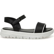 Butigo 23S-056 3FX Siyah Kadın Düz Sandalet