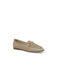 Butigo 24S-029 4FX Bej Kadın Loafer Ayakkabı
