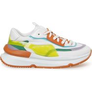 Butigo Rela 3FX Beyaz Turuncu Mavi Kadın Sneaker