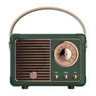 Butu HM11 2. Nesil Vintage Klasik 5.0 Kablosuz Taşınabilir Yeşil Bluetooth Hoparlör