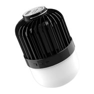 Butu HS-LY01-V1 Led Fener Kamp Parlak Çadır Işıklı Taşınabilir Siyah Bluetooth Hoparlör