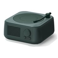 Butu X17 Yuvarlak Vintage Kablosuz Yeşil Bluetooth Hoparlör