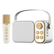 Butu YS103 Taşınabilir K Şarkı Soundbox Kablosuz Beyaz Bluetooth Hoparlör
