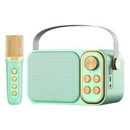 Butu YS103 Taşınabilir K Şarkı Soundbox Kablosuz Yeşil Bluetooth Hoparlör
