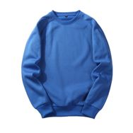 BUYTER 15 Stil Düz Renk Polar Mavi Erkek Sweatshirt