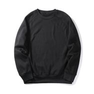 BUYTER 15 Stil Düz Renk Polar Siyah Erkek Sweatshirt