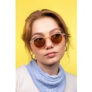 By Donetto BD001 Lucia Mat Bej Unisex Güneş Gözlüğü
