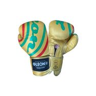 By Leon 1982 Leon Curved Deri Altın Boks Kickboks ve Muay Thai Eldiveni