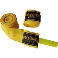 By Leon 3.5 mt Pembe Sarı Elastik Boks Kick Boks ve Muay Thai Bandajı