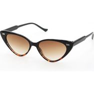 By Marine 4BM005R002 Siyah Leopar Uv 400 Kadın Güneş Gözlüğü