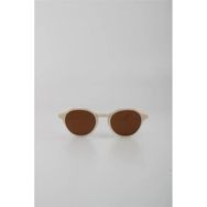 By Marine G24FT1037R04 Krem UV400 Filtre Unisex Güneş Gözlüğü