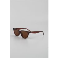 By Marine G24FT1061R03 Kahverengi UV400 Filtre Kadın Güneş Gözlüğü