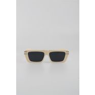 By Marine G24FT11R03 Krem UV400 Filtre Kadın Güneş Gözlüğü