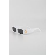 By Marine G24FT5378R02 Beyaz UV400 Filtre Kadın Güneş Gözlüğü