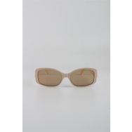 By Marine G24FT5R06 Krem UV400 Filtre Kadın Güneş Gözlüğü