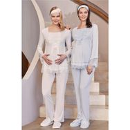 By Mecit 1820 Mavi Lohusa Pijama Takımı