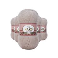 Byline Pembeli Gri 3079 5 Adet Angora Lüks El Örgü İpi