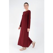 Bym Fashion 3202 Bordo Kadın Elbise