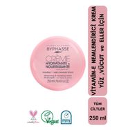 Byphasse Vitamin-E Yüz Vücut ve Eller 250 ml Nemlendirici Krem