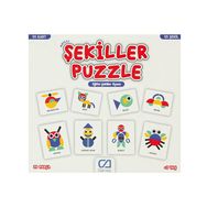 CA Games 19 Parça Şekiller Puzzle