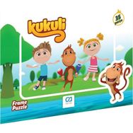 CA Games +3 Yaş Kukuli 35 Parça Frame Puzzle