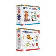 CA Games 5028-5031 2'li Eğitici Puzzle SetI