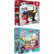 CA Games 5102-5097 2'li 60 Parça Puzzle Set