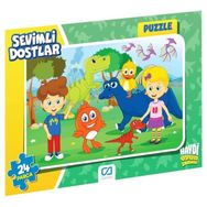 Ca Games 5121 24 Parça Sevimli Dostlar Frame Puzzle