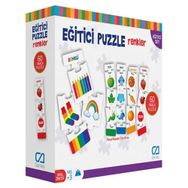 Ca Games CA.5029 Eğitici Puzzle 60 Parça Neşeli Renkler