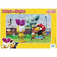 CA Games CA 5082-5083 Limon İle Zeytin Frame 35 Parça Puzzle