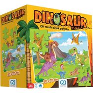 CA Games Dinazorlar Yer Puzzle