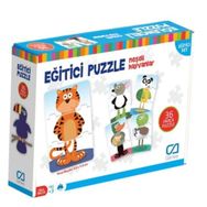 Ca Games Hayvanlar Eğitici Puzzle