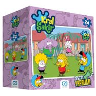 CA Games Kral Şakir 24 Parça Eğitici Yer Puzzle