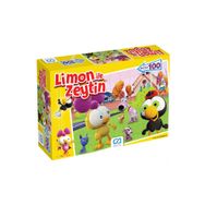 CA GAMES Limon İle Zeytin 100 Parça Kutulu Puzzle