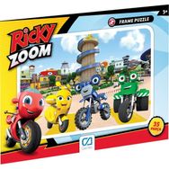 CA Games Parstek Ricky Zoom 35 Parça Frame Kırmızı Puzzle