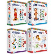 CA Games Süper 4'lü Eğitici Puzzle Seti