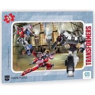 CA Games Transformes Frame Puzzle 35 Parça Mavi Tema