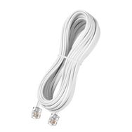 Cable Cable Beyaz 10 mt Telefon Hat Kablosu