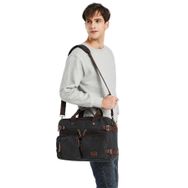 Cactive CTVYB1278-0001 Siyah Unisex Evrak ve Sırt Çantası
