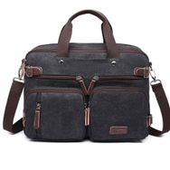 Cactive CTVYB1278-0001 Siyah Unisex Evrak ve Sırt Çantası