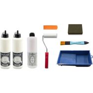 Cadence 1 lt Antik Beyaz Boya 500 ml Mat Vernik Set