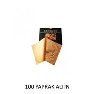 Cadence 100'lü Altın Yaprak Varak