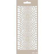 Cadence 10x20 cm MU-28 Mix Media Stencil