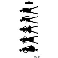 Cadence 10x20 cm MU-64 Mix Media Stencil