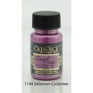 Cadence 1144 Siklamen Dora Metalik Kumaş Boyası