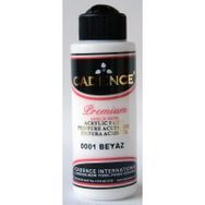 Cadence 120ml 0001 Beyaz Premium Akrilik Boya