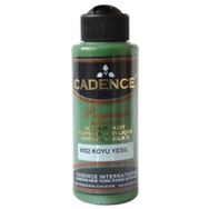 Cadence 120ml 9052 Koyu Yeşil Premium Akrilik Boya
