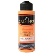 Cadence 120ml Açık Turuncu Premium Akrilik Boya