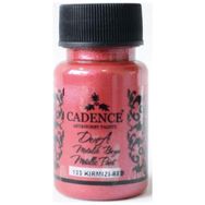 Cadence 133 Kırmızı 50 ML Dora Metalik Boya